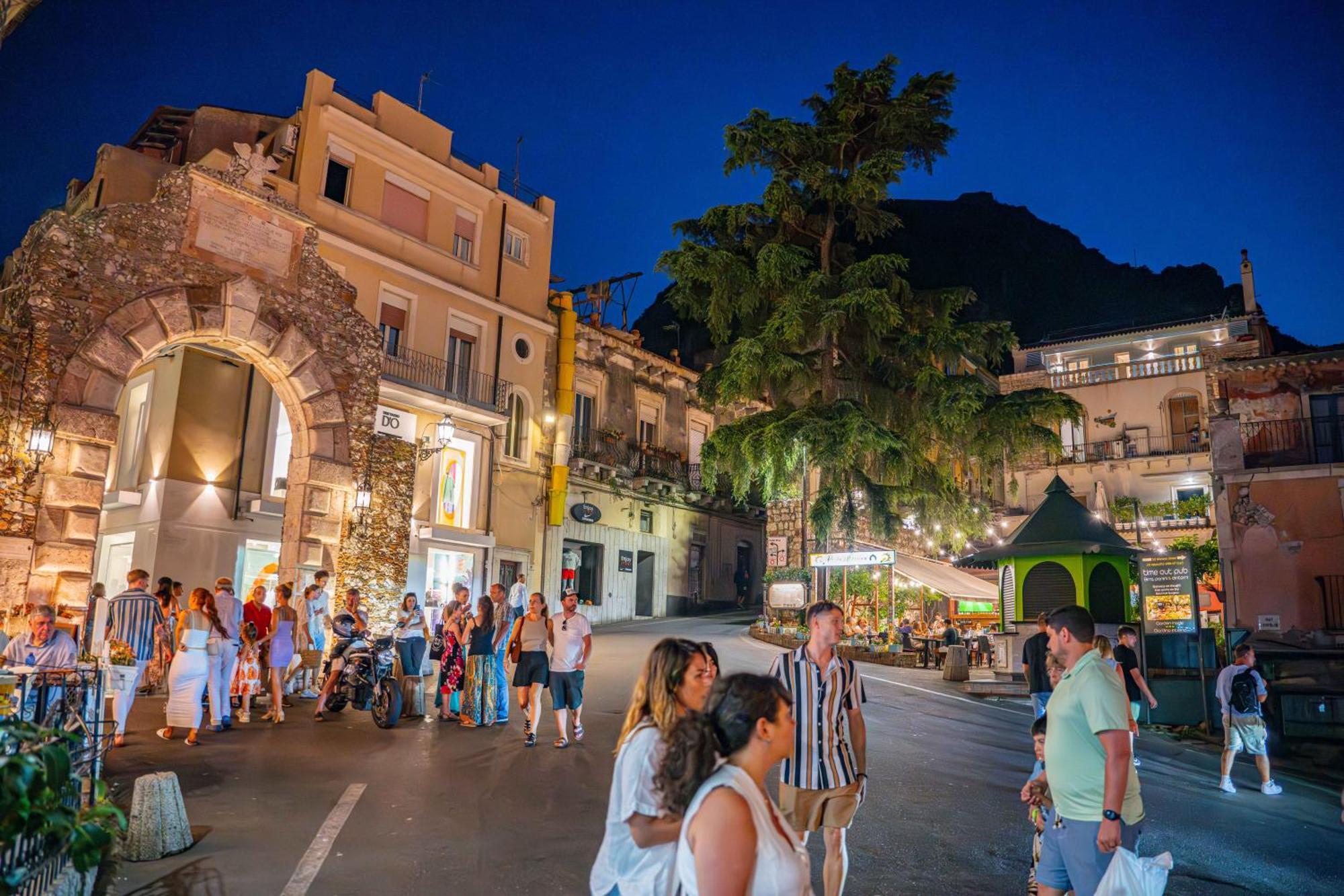 La Terrazza Di Porta Messina Hotel Taormina Kültér fotó