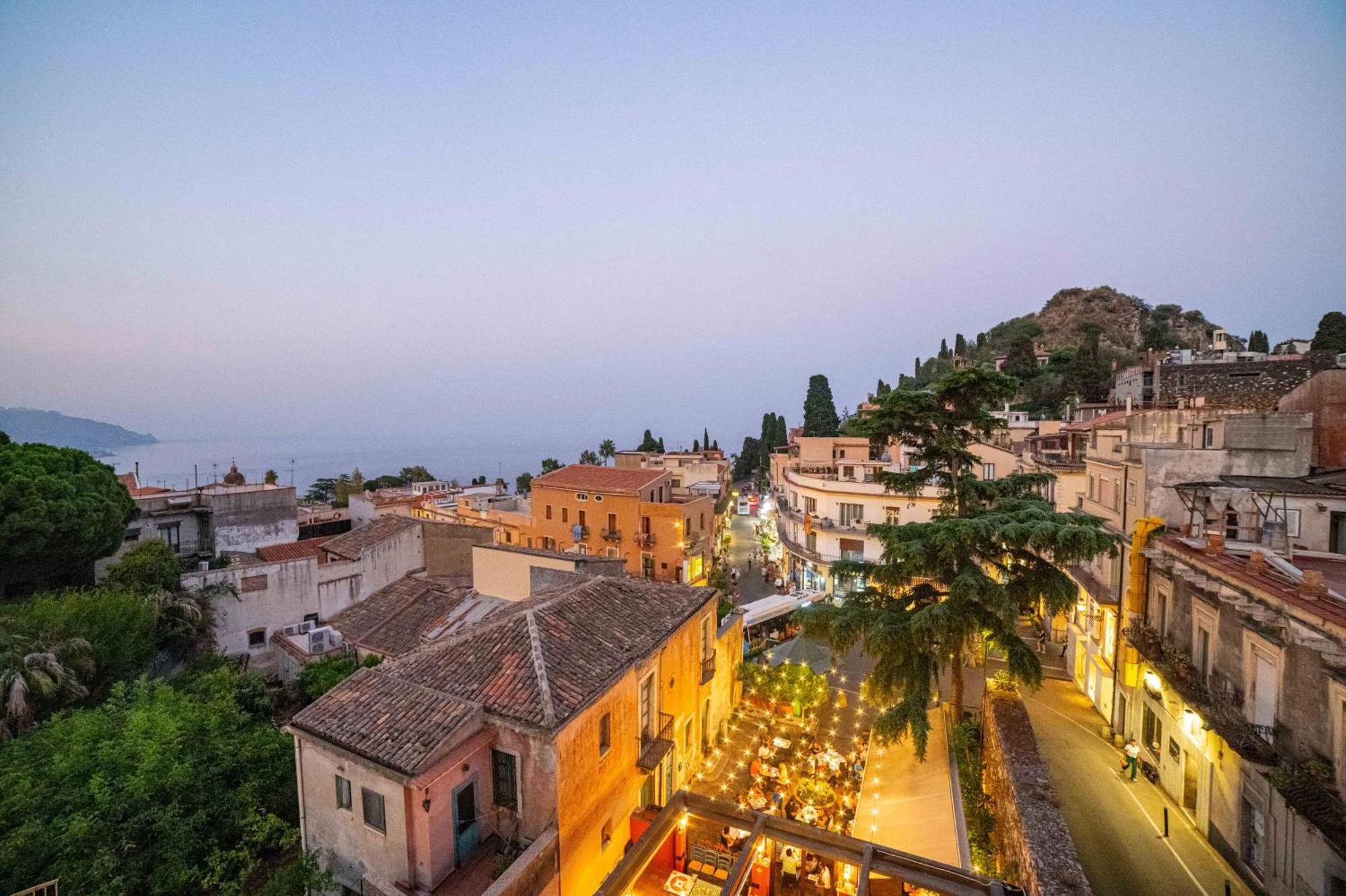 La Terrazza Di Porta Messina Hotel Taormina Kültér fotó