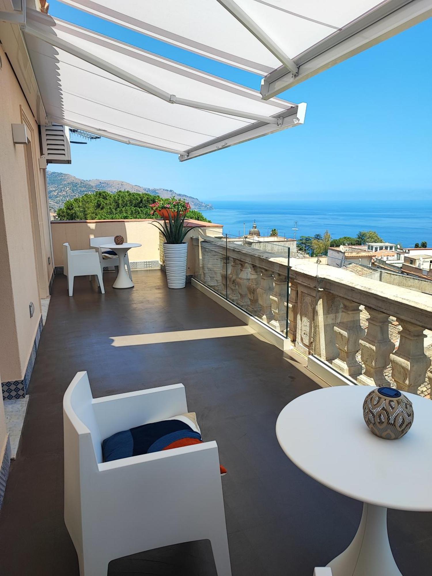 La Terrazza Di Porta Messina Hotel Taormina Kültér fotó